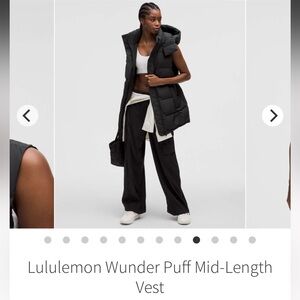 Lululemon Wunder Puff Mid-Length Vest